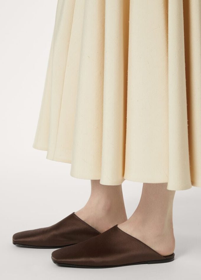 Alba Flache Pantolette