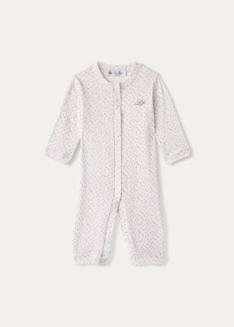 Baby-Strampler mit kleinen Zahlen