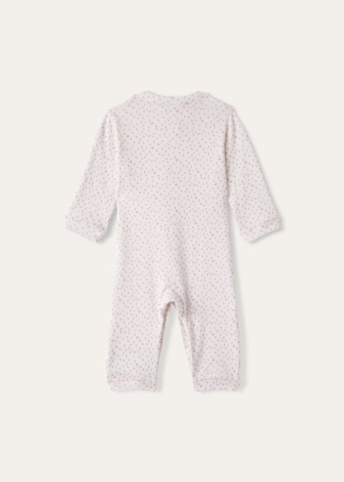 Baby-Strampler mit kleinen Zahlen
