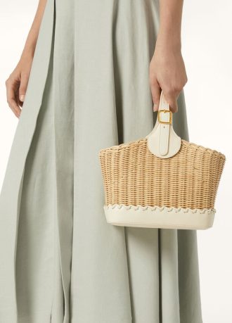 Bobbin Bucket Bag Korbgeflecht