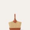 Bobbin Bucket Bag Korbgeflecht