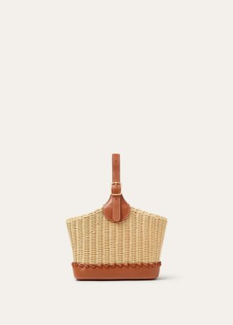 Bobbin Bucket Bag Korbgeflecht