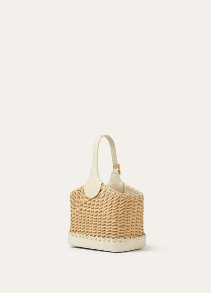 Bobbin Bucket Bag Korbgeflecht