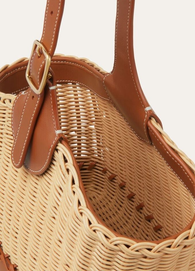 Bobbin Bucket Bag Korbgeflecht
