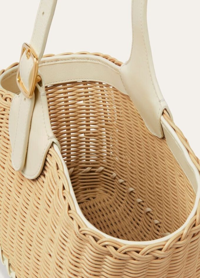 Bobbin Bucket Bag Korbgeflecht