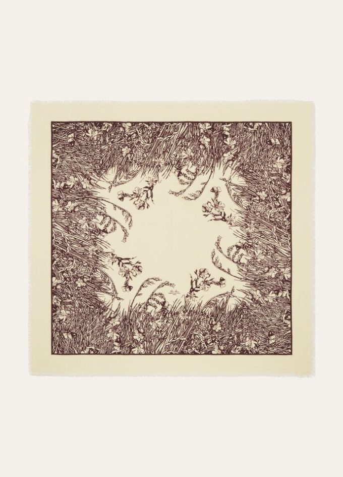 Campo di Lino Fiorito Schal