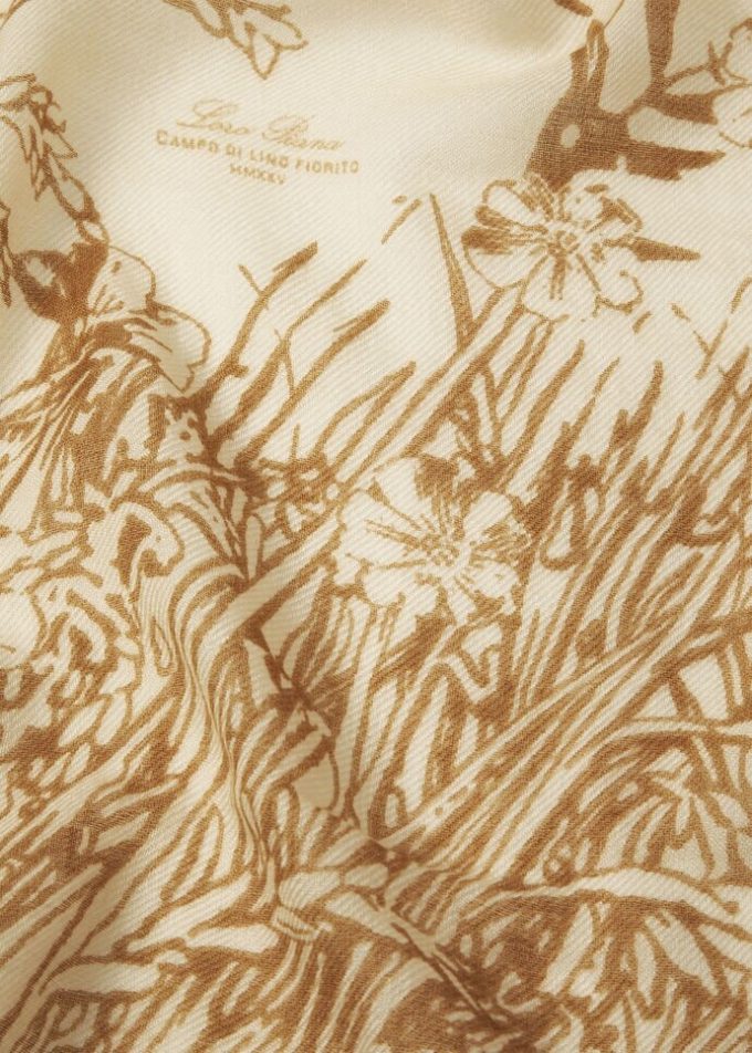 Campo di Lino Fiorito Schal