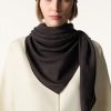 Florales Majolika-Foulard 120 x 120