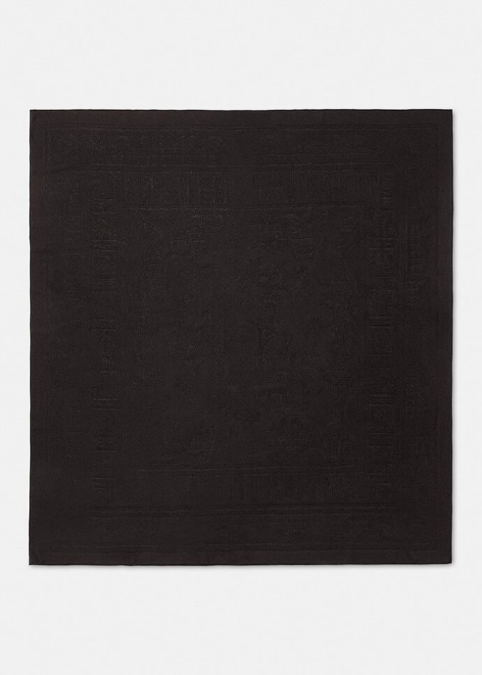Florales Majolika-Foulard 120 x 120