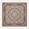 Florales Majolika-Foulard 90 x 90