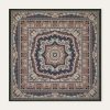 Florales Majolika-Foulard 90 x 90