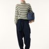 Fobello Stripes Rollkragenpullover