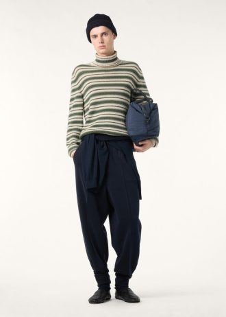 Fobello Stripes Rollkragenpullover