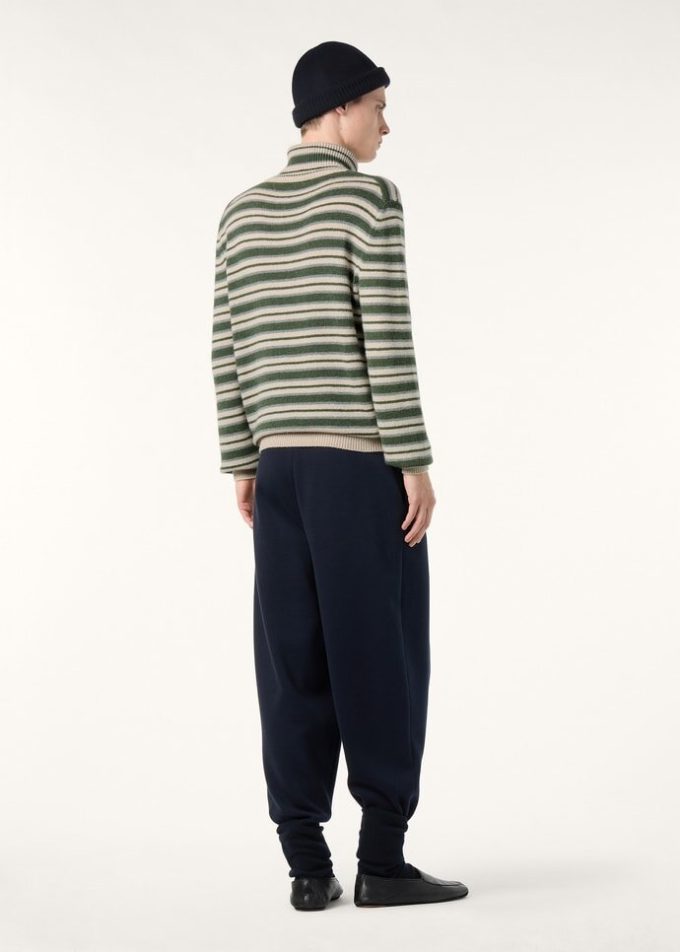 Fobello Stripes Rollkragenpullover