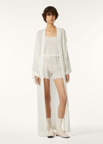 Frischer Leinen-Cardigan