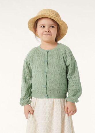 Gänseblümchen-Cardigan für Kinder