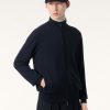 Klassische Bomberjacke mit Reißverschluss
