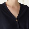 Klassische Strickjacke