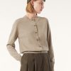 Klassische Strickjacke