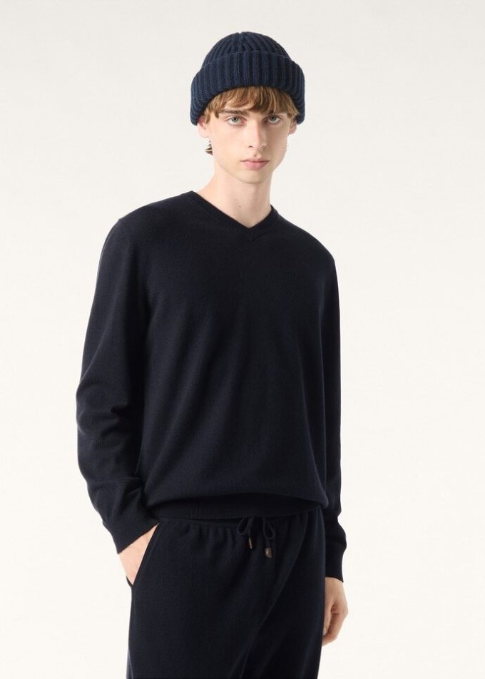Klassischer Pullover