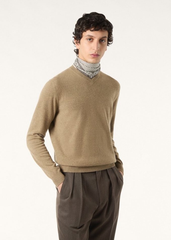 Klassischer Pullover