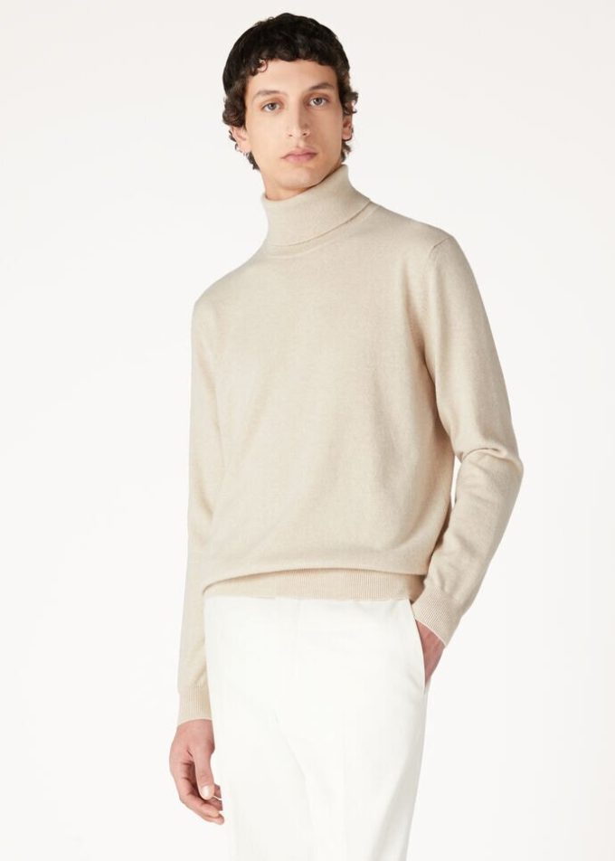Klassischer Rollkragenpullover