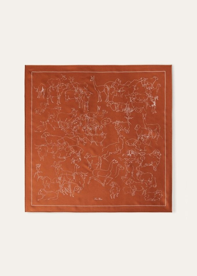 L’Arte Dei Filati Piè Pregiati Foulard 60×60