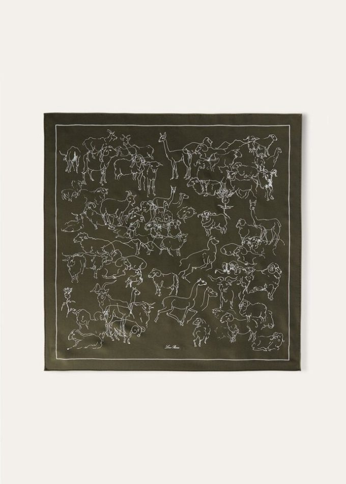 L’Arte Dei Filati Piè Pregiati Foulard 60×60