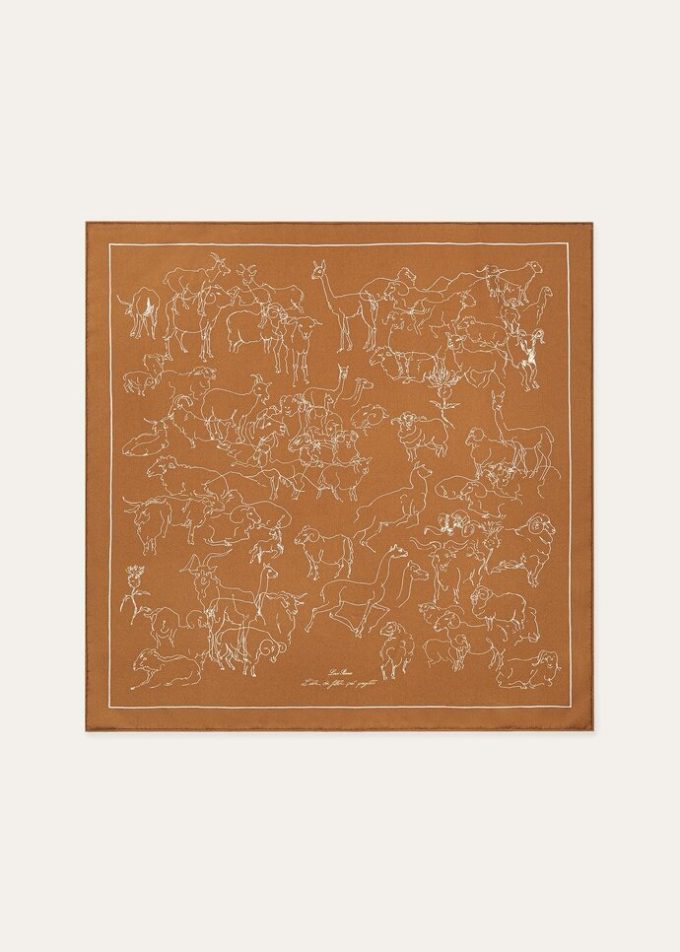 L’Arte Dei Filati Piè Pregiati Foulard 60×60