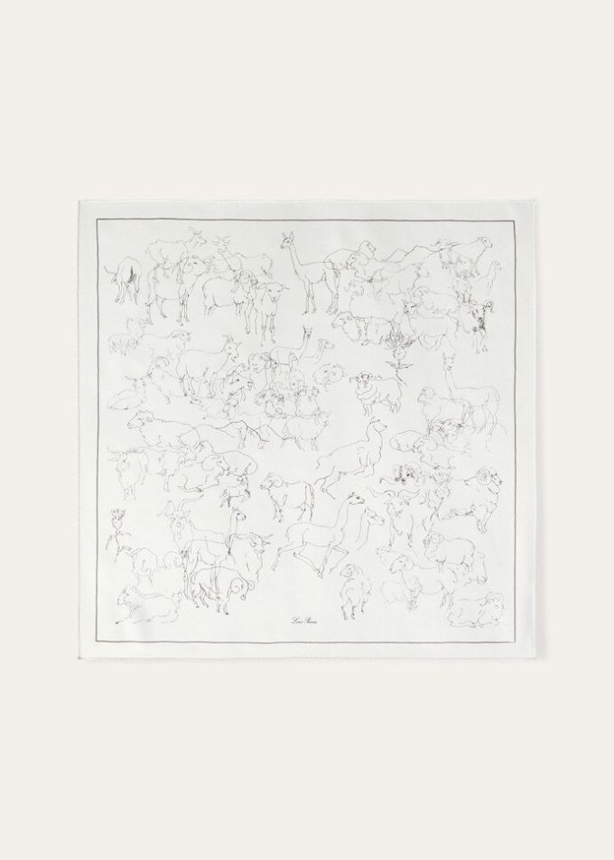 L’Arte Dei Filati Piè Pregiati Foulard 60×60
