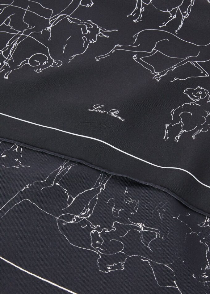 L’Arte Dei Filati Piè Pregiati Foulard 60×60