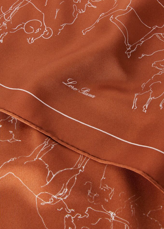 L’Arte Dei Filati Piè Pregiati Foulard 60×60