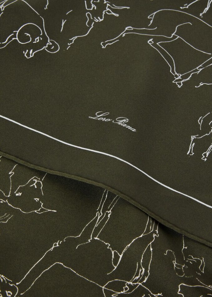 L’Arte Dei Filati Piè Pregiati Foulard 60×60