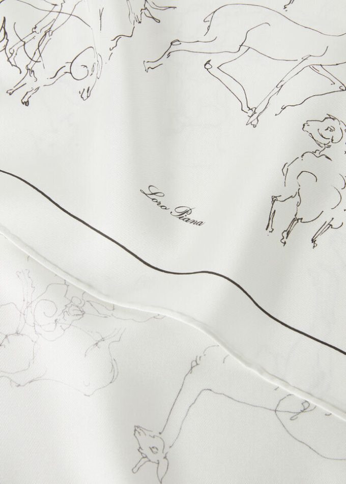 L’Arte Dei Filati Piè Pregiati Foulard 60×60