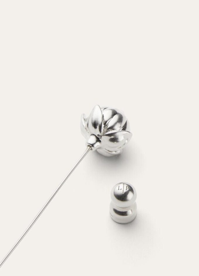 Leinen-Blütenknospen-Anstecker