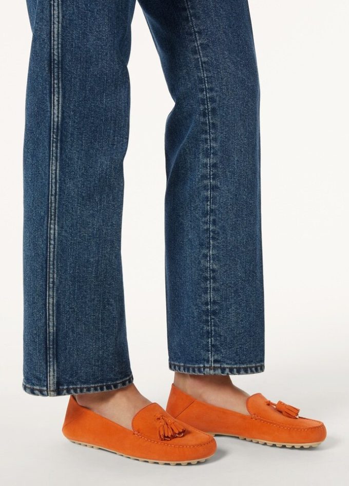 Loafer mit gepunkteter Sohle