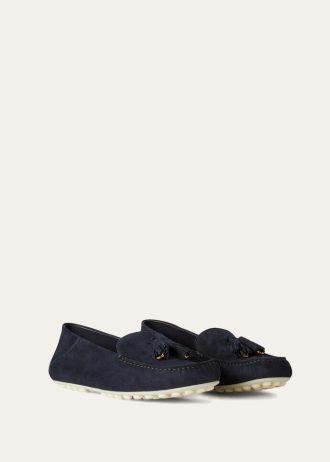 Loafer mit gepunkteter Sohle