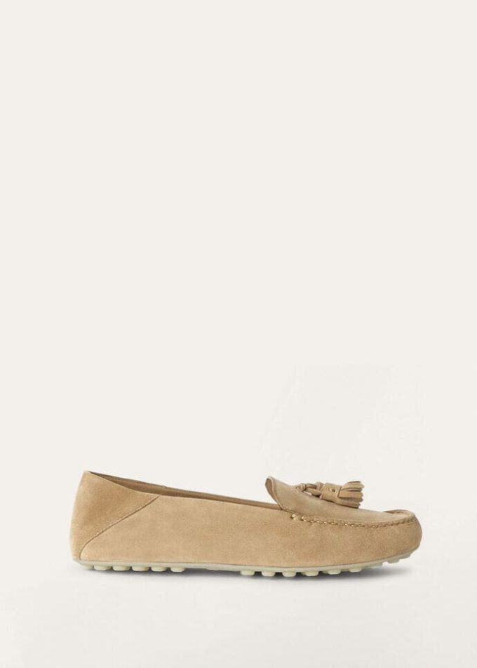 Loafer mit gepunkteter Sohle