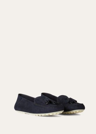 Loafer mit gepunkteter Sohle