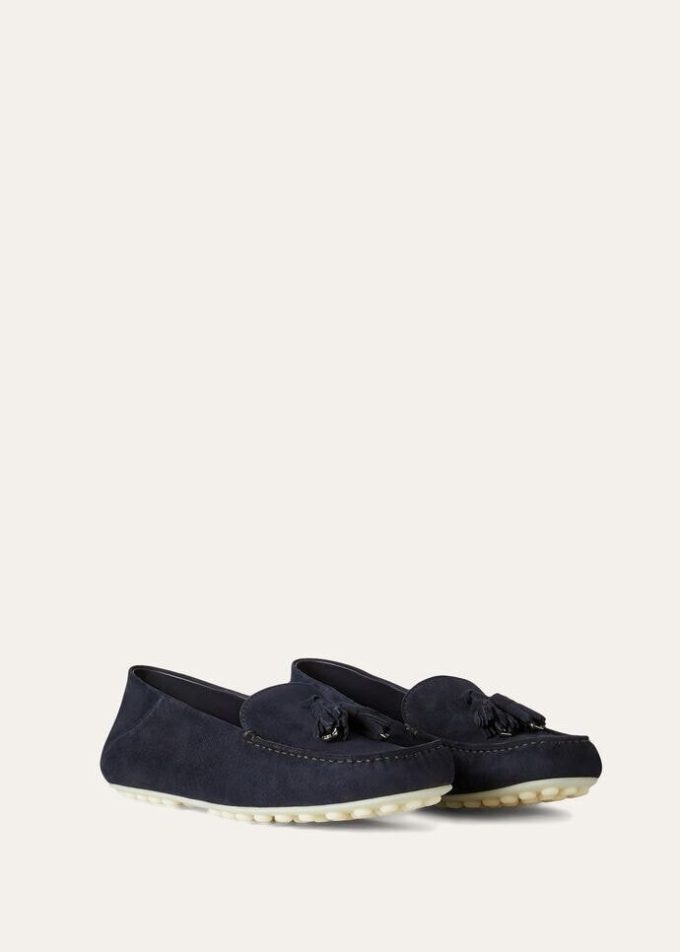 Loafer mit gepunkteter Sohle