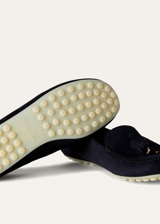 Loafer mit gepunkteter Sohle