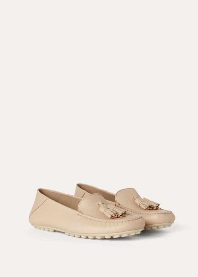 Loafer mit gepunkteter Sohle