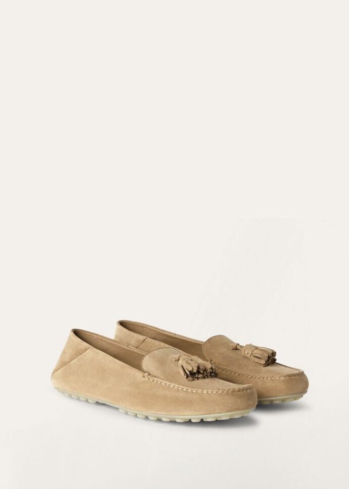 Loafer mit gepunkteter Sohle