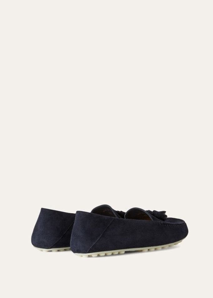 Loafer mit gepunkteter Sohle