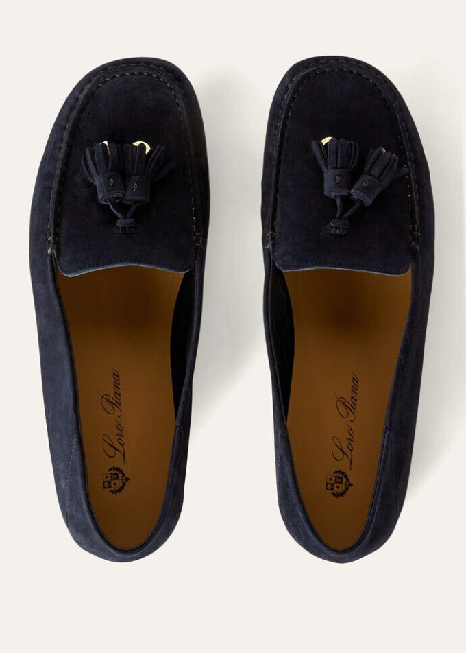 Loafer mit gepunkteter Sohle
