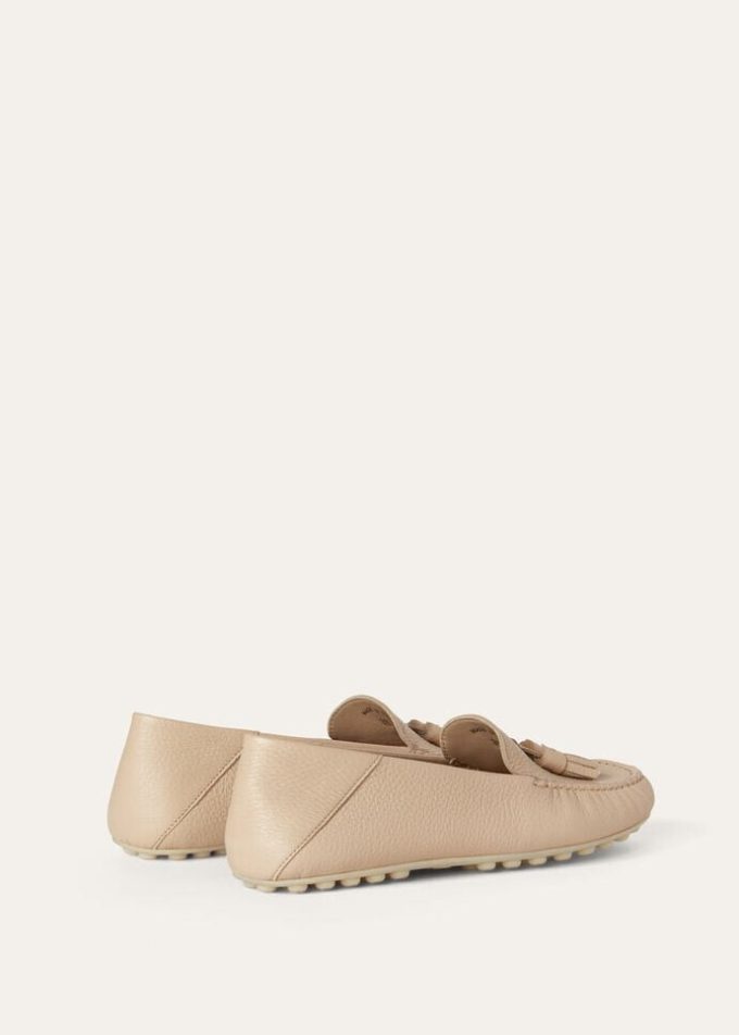 Loafer mit gepunkteter Sohle