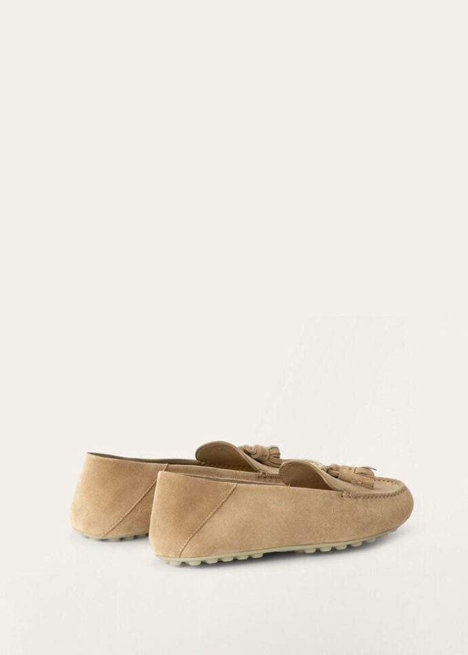 Loafer mit gepunkteter Sohle