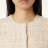 Lockige Strickjacke