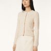 Lockige Strickjacke