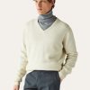 Loro Pullover mit V-Ausschnitt